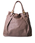 LUX Metal Shopping Tote, back view